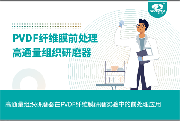 高通量组织研磨器在PVDF纤维膜研磨实验中的前处理应用